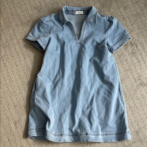 In Loom Denim Dress